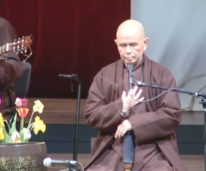 Thich Nhat Hanh at the Bell